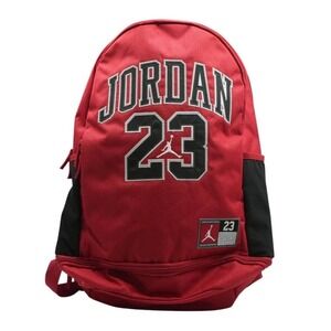 Jordan Backpack Unisex OS Gym Red New Jordan 23 Flight Laptop Shoe Pocket Bag